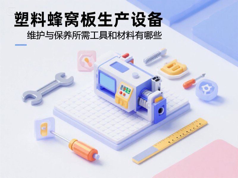 塑料蜂窝板生产设备维护与保养所需工具和材料有哪些？
