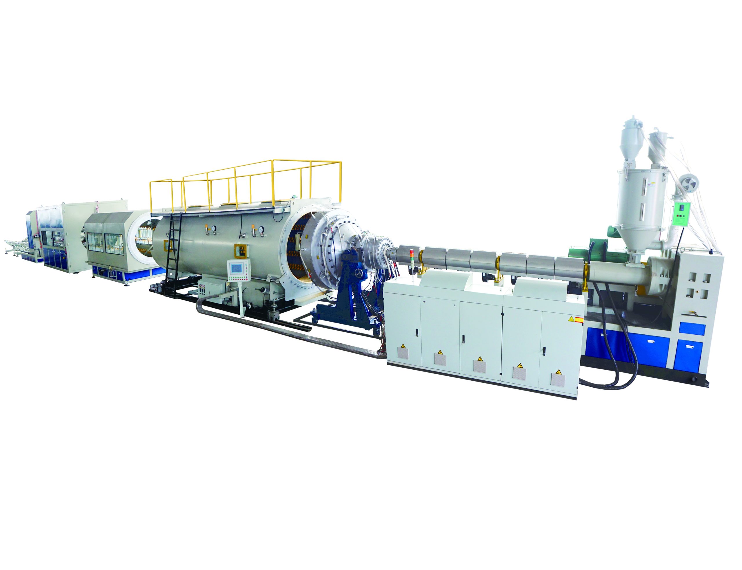 Read more about the article HDPE Large Diameter Water Supply Gas Pipe Production Line
